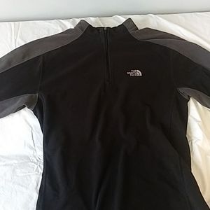 The North Face fleece black/gray